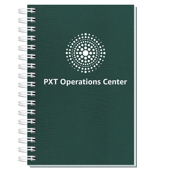 4" x 6" journal with alligator embossed cover, 50 sheets, with... from ASI 50873 Drum-Line / Drum-line Inc