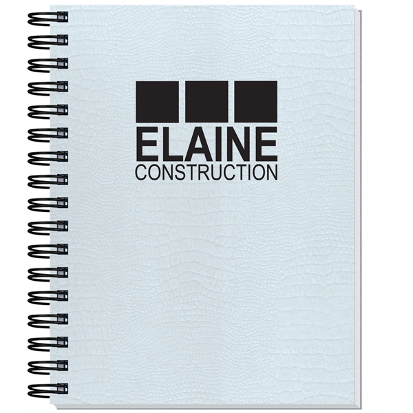 6.5" x 8.5" journal with alligator embossed cover and 100 sheets,... from ASI 50873 Drum-Line / Drum-line Inc