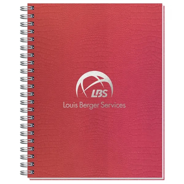 8.5" x 11" journal with alligator embossed cover and 100 sheets,... from ASI 50873 Drum-Line / Drum-line Inc