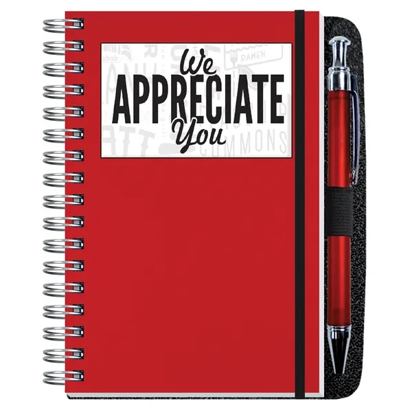 Classic journal with die cut heavyweight cover, printed insert sheet, 50... from ASI 50873 Drum-Line / Drum-line Inc