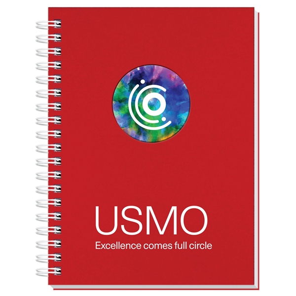 Classic journal with die cut heavyweight cover, printed insert sheet, and... from ASI 50873 Drum-Line / Drum-line Inc