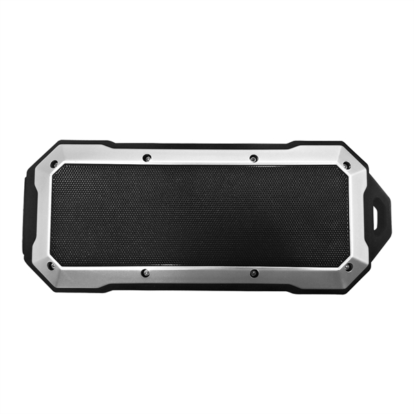 McClurg Outdoor Waterproof Bluetooth Speaker with large flat metal grill for... from ASI 90154 Sunjoy Group Inc