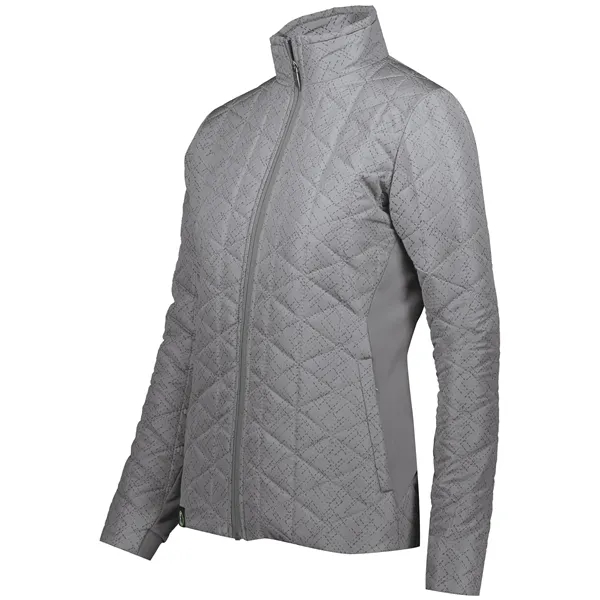 The Ladies Eco Jacket is made from 100% polyester MicroTec woven... from ASI 37461 Augusta Sportswear / Holloway Sportswear