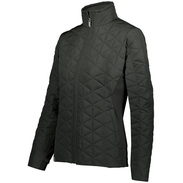 The Ladies Eco Jacket is made from 100% polyester MicroTec woven... from ASI 37461 Augusta Sportswear / Holloway Sportswear