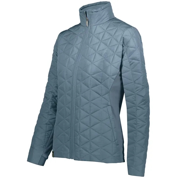 The Ladies Eco Jacket is made from 100% polyester MicroTec woven... from ASI 37461 Augusta Sportswear / Holloway Sportswear