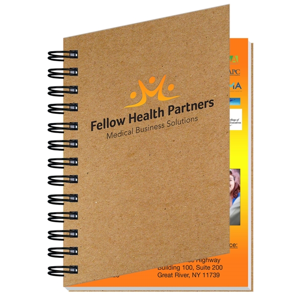 Classic journal with die cut heavyweight cover, printed insert sheet, and... from ASI 50873 Drum-Line / Drum-line Inc