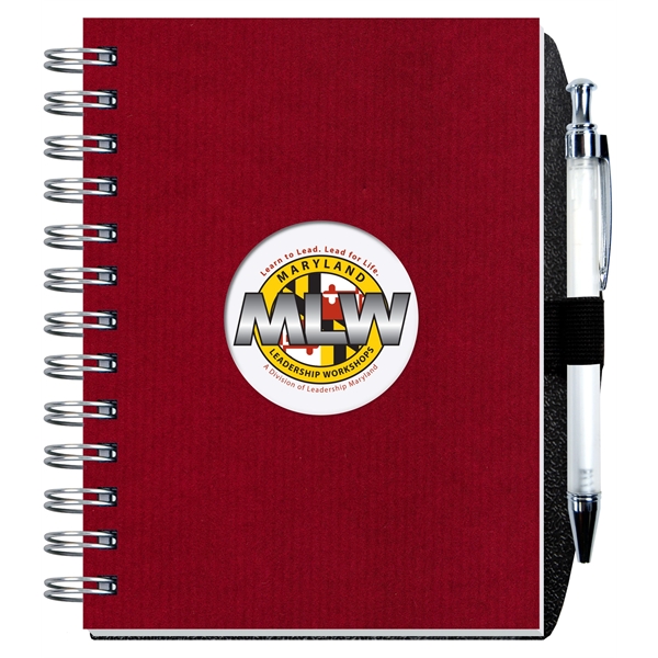 Classic journal with die cut heavyweight cover, printed insert sheet, 100... from ASI 50873 Drum-Line / Drum-line Inc
