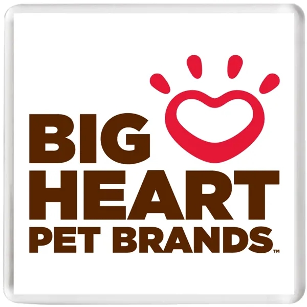 Durable crystal clear acrylic magnet. Light weight for mailing. Looks like... from ASI 60104 Hartleigh Creations