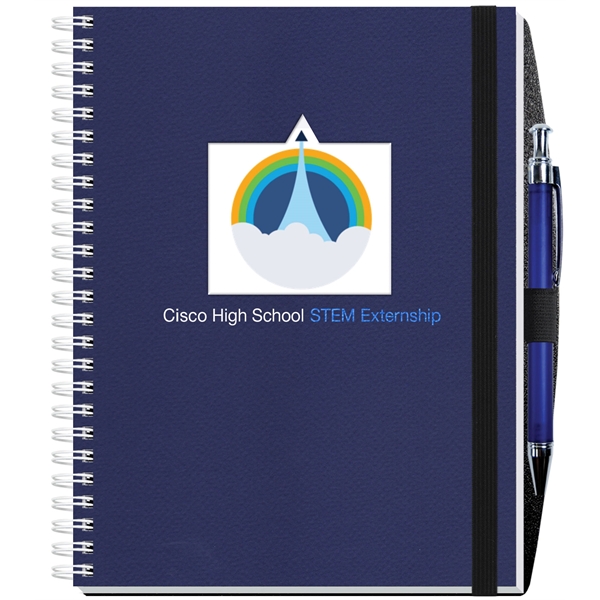 Classic journal with die cut heavyweight cover, printed insert sheet, 50... from ASI 50873 Drum-Line / Drum-line Inc