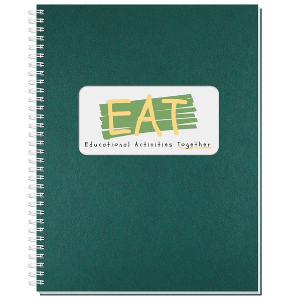 Classic journal with die cut heavyweight cover, printed insert sheet, and... from ASI 50873 Drum-Line / Drum-line Inc