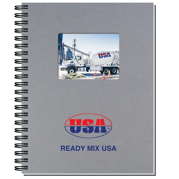 Classic journal with die cut heavyweight cover, printed insert sheet, and... from ASI 50873 Drum-Line / Drum-line Inc