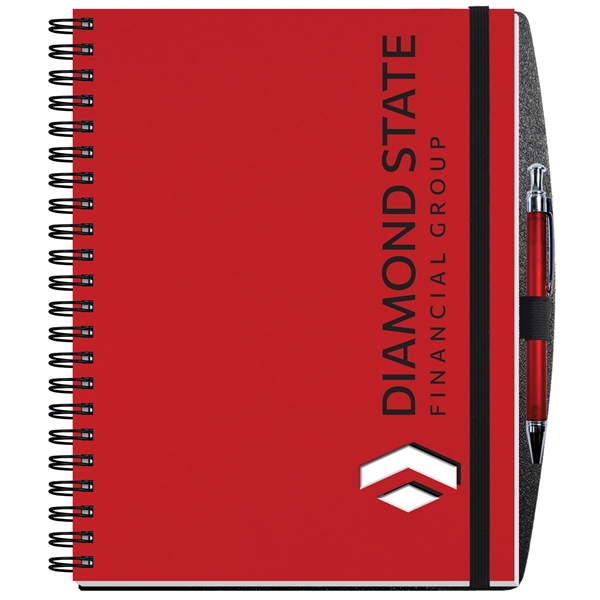 Classic journal with die cut heavyweight cover, printed insert sheet, 100... from ASI 50873 Drum-Line / Drum-line Inc