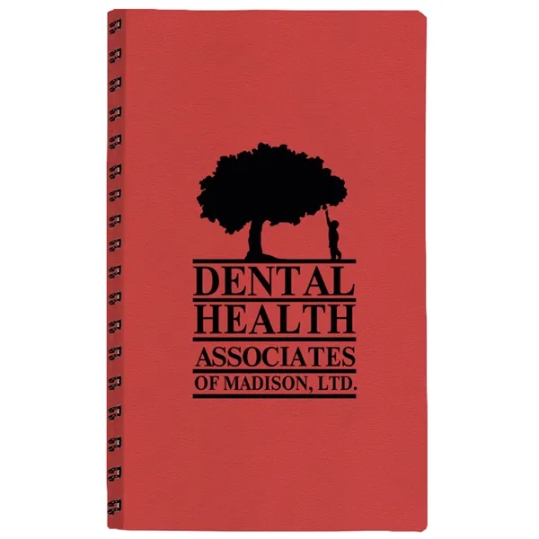 Foil stamped flex cover journal with 80 lined inside sheets and... from ASI 50873 Drum-Line / Drum-line Inc