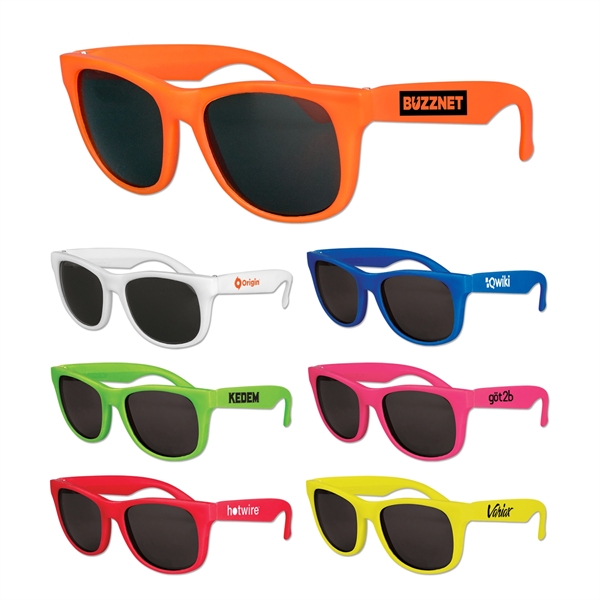 Kid's plastic sunglasses with UV400 protection and colorful frames.... from ASI 98360 WOWLine / WOWLine®