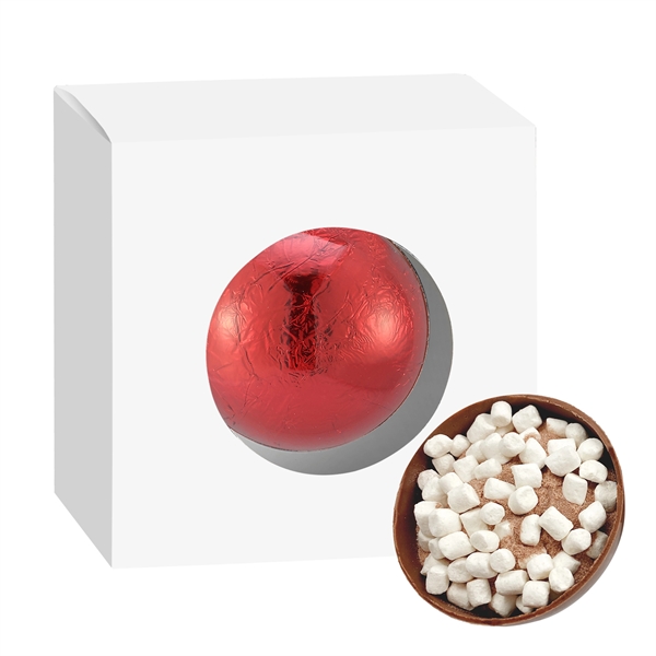 Mega Hot Chocolate Bomb Window Box with Foil available in three... from ASI 71685 Midnite Snax®