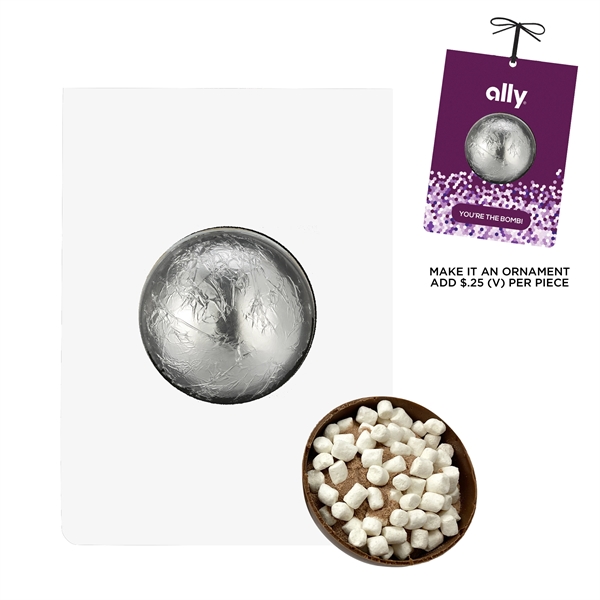 Mega Hot Chocolate Bomb Billboard Card w/ Foil available in three... from ASI 71685 Midnite Snax®