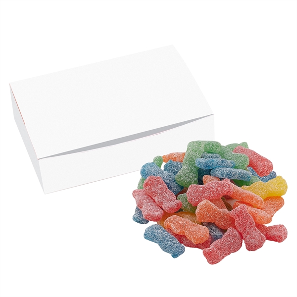 Full color, custom box is packed with your choice of candy... from ASI 71685 Midnite Snax®