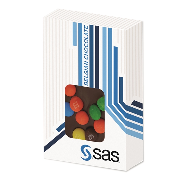 1 ounce Belgian chocolate bars come inside a window box with... from ASI 71685 Midnite Snax®