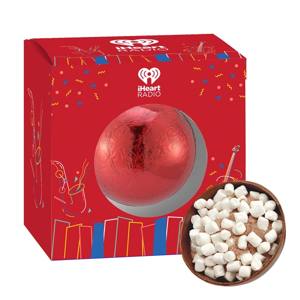 Mega Hot Chocolate Bomb Window Box with Foil available in three... from ASI 71685 Midnite Snax®