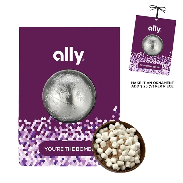 Mega Hot Chocolate Bomb Billboard Card w/ Foil available in three... from ASI 71685 Midnite Snax®