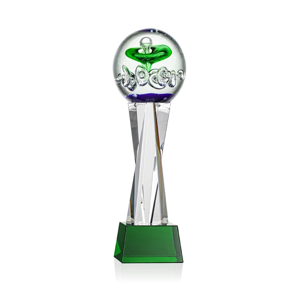 A Stunning Hand Blown work of Art. Complete with a clear... from ASI 84592 St Regis Group / St Regis