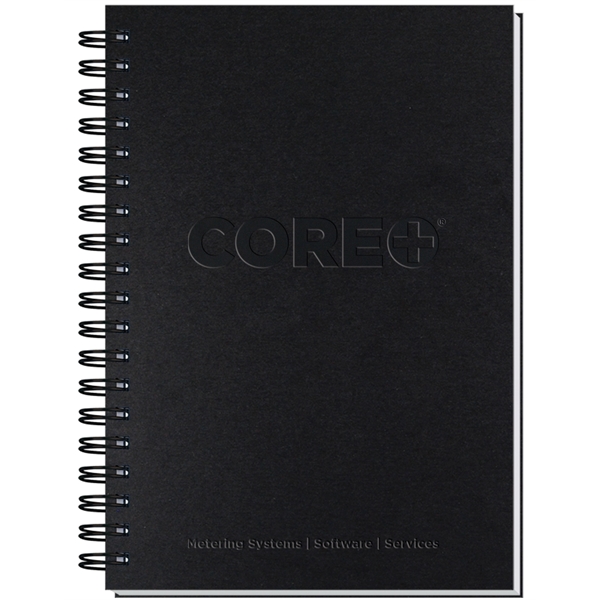 Executive 7" x 10" journal with leather like cover and 100... from ASI 50873 Drum-Line / Drum-line Inc