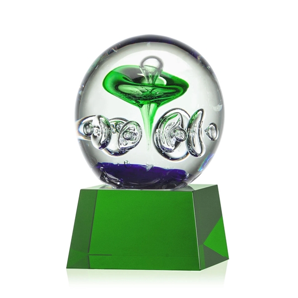 A Stunning Hand Blown work of Art. Complete with a green... from ASI 84592 St Regis Group / St Regis