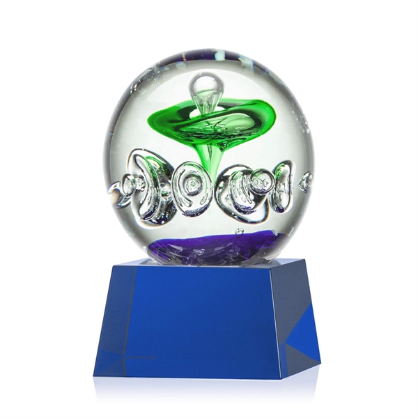 A Stunning Hand Blown work of Art. Complete with a blue... from ASI 84592 St Regis Group / St Regis