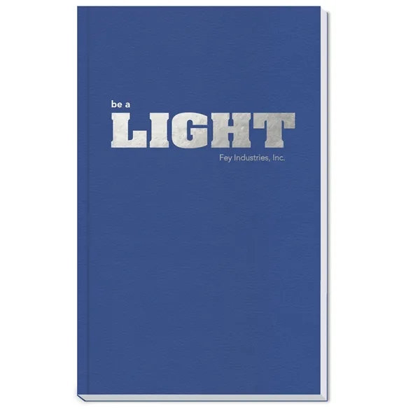 Perfect Journal with flexible leather-like or flexible textured paper foil stamped... from ASI 50873 Drum-Line / Drum-line Inc