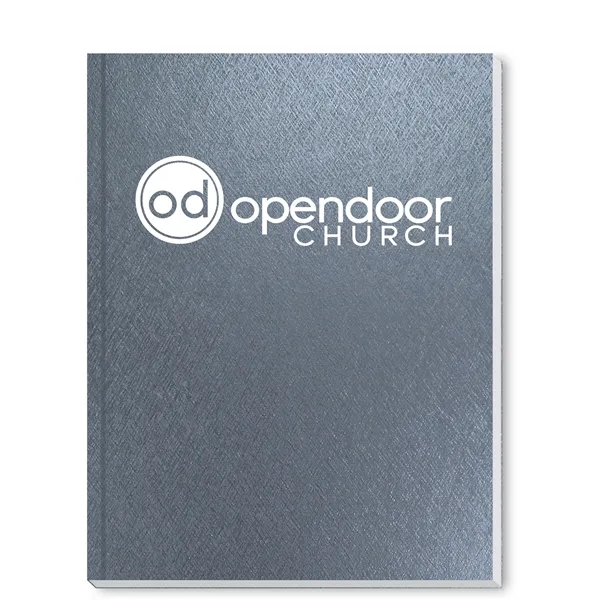 Perfect bound journal with flexible cover and pen. 100 sheets.... from ASI 50873 Drum-Line / Drum-line Inc