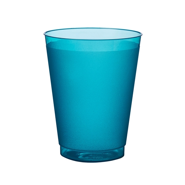 Frosted reusable plastic cups with 16 oz. capacity plus 1 color... from ASI 37218 Athena Promo (tm)