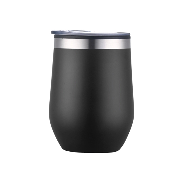 12 OZ. Double walled  Stainless steel WINE Glass... from ASI 31978 Admanline