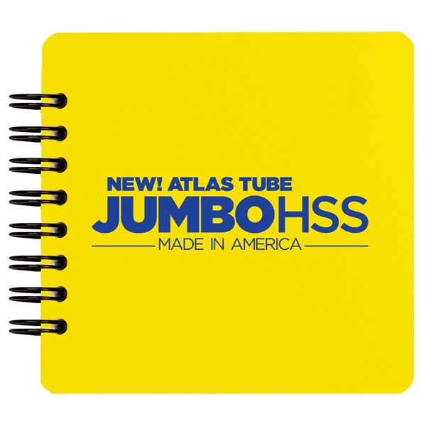 3 11/16" x 3 11/16" square poly journal with 50 sheets.... from ASI 50873 Drum-Line / Drum-line Inc