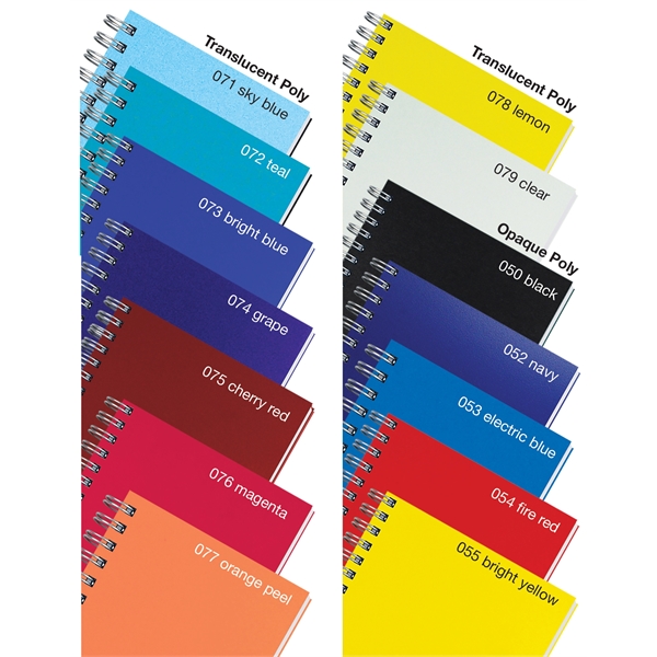 5" x 5" square poly journal with 50 sheets.... from ASI 50873 Drum-Line / Drum-line Inc