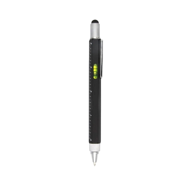 6 in 1 multifunction tool pen plus 1 color silkscreen imprint... from ASI 37218 Athena Promo (tm)