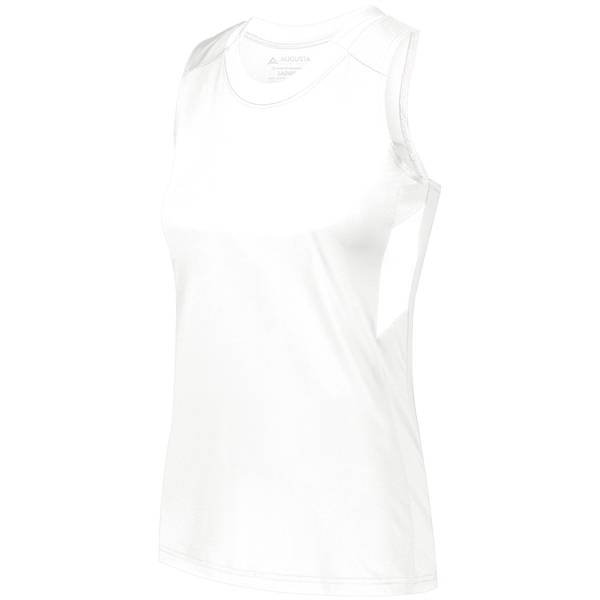Ladies Crossover Tank with 84% polyester/16% spandex knit with color secure®... from ASI 37461 Augusta Sportswear