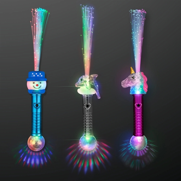 Mystical Magical Fiber Optic Wands; Blank and Imprinted Pricing... from ASI 34194 ALightPromos