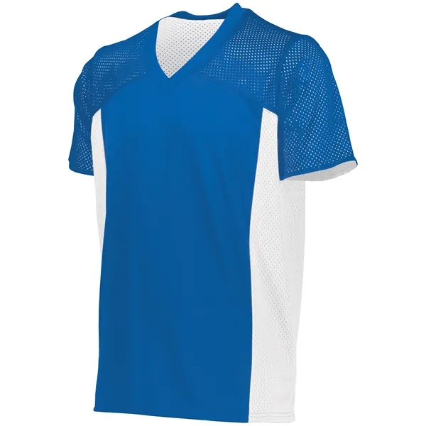 Dominate the field in the Adult Reversible Flag Football Jersey. Featuring... from ASI 37461 Augusta Sportswear