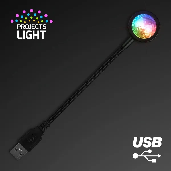 USB Party Light Mini Disco Ball, 9 Settings; Blank Pricing... from ASI 34194 ALightPromos