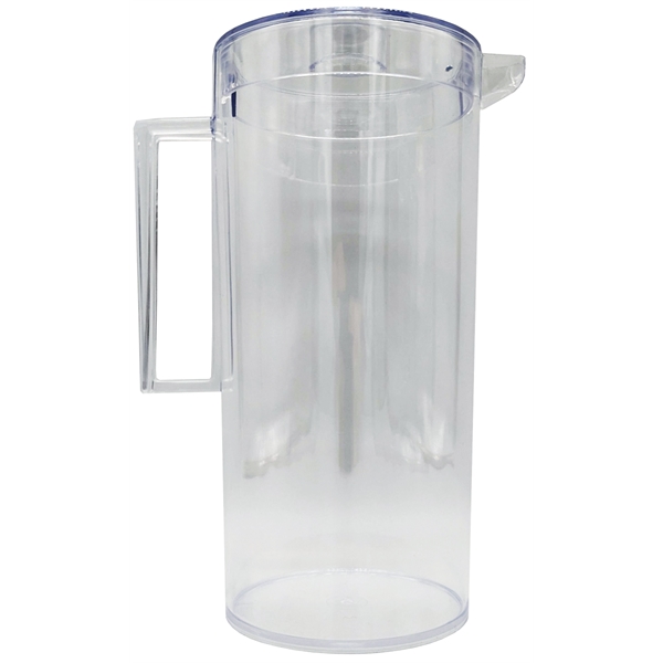 2-quart clear plastic beverage pitcher with lid. Perfect for indoor and... from ASI 62677 iline PROMO (The Innovative Line)