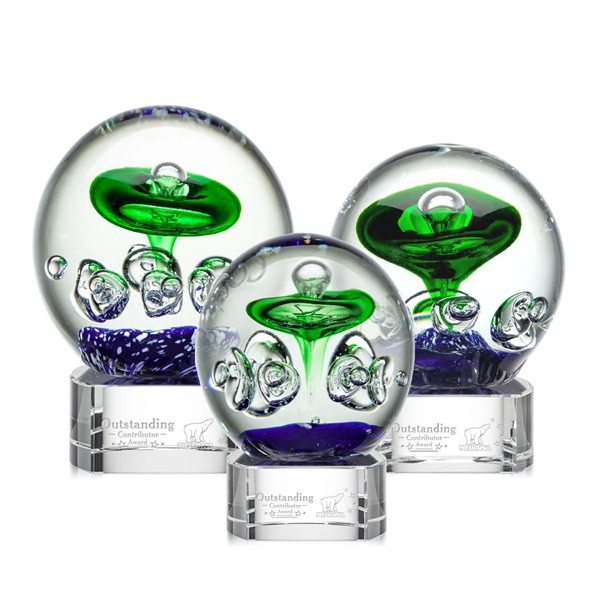 A Stunning Hand Blown work of Art. Complete with a complimenting... from ASI 84592 St Regis Group / St Regis