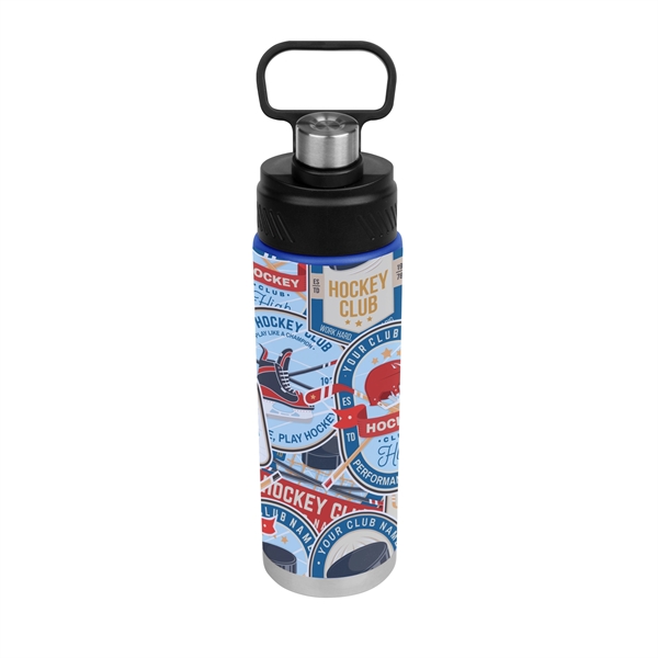 24 ounce double wall insulated stainless steel bottle with wide mouth... from ASI 61125 Hit Promotional Products / Hit®