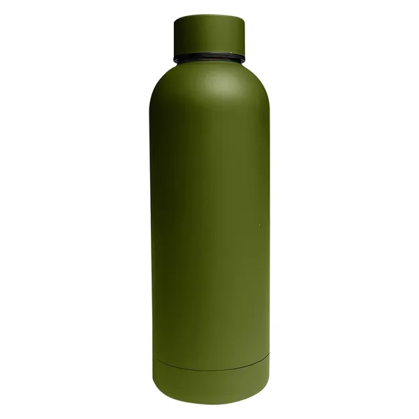 17-ounce stainless steel bottle with double-wall construction, wide mouth opening and... from ASI 61125 Hit Promotional Products / Hit®