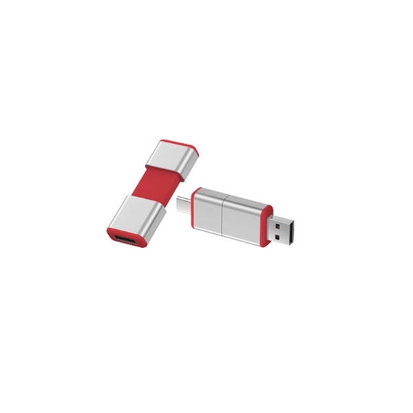 Type C OTG USB flash drive plus free 1 color silkscreen... from ASI 37218 Athena Promo (tm)