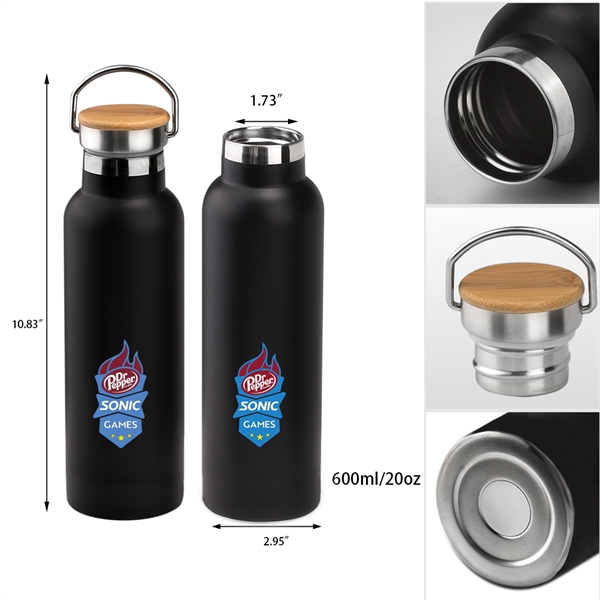 20oz Stainless Steel Water Bottle with free full color or laser... from ASI 90154 Sunjoy Group Inc