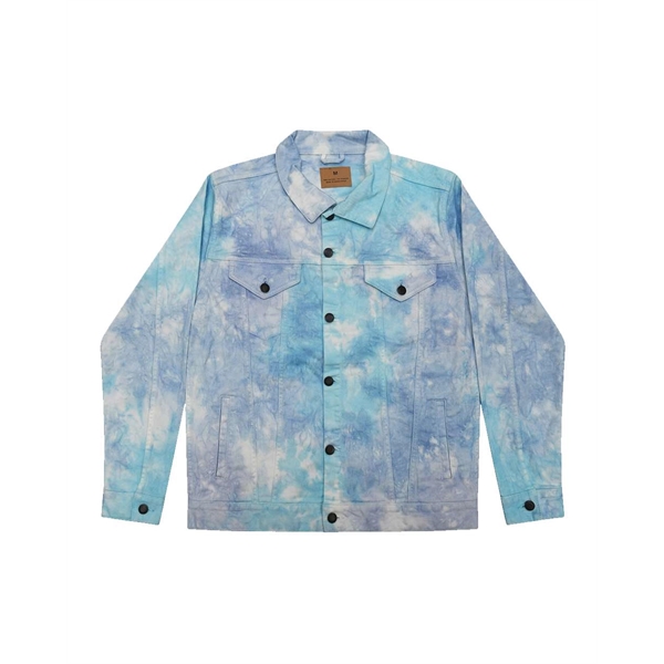 Colortone Tie-Dyed Denim Jacket... from ASI 84358 S&S Activewear