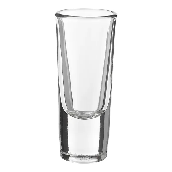 1.5 oz. shot glass with a heavy base.... from ASI 39552 BEL Promo