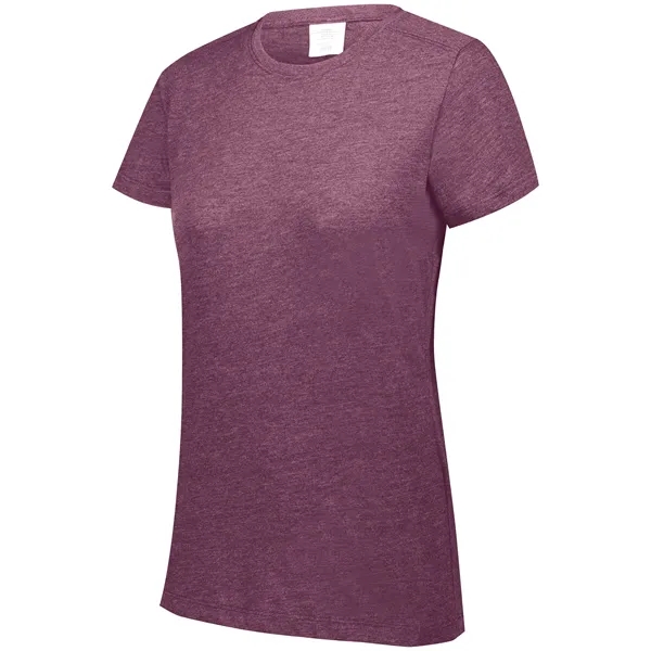 Ladies Tri-Blend T-Shirt with 50% polyester/38% cotton/12% rayon tri-blend knit.... from ASI 37461 Augusta Sportswear