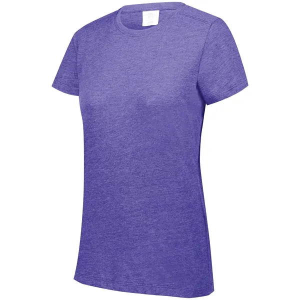 Ladies Tri-Blend T-Shirt with 50% polyester/38% cotton/12% rayon tri-blend knit.... from ASI 37461 Augusta Sportswear