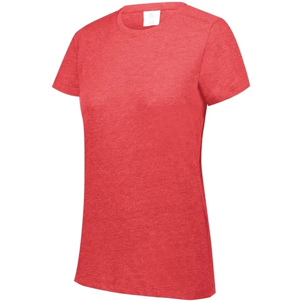 Ladies Tri-Blend T-Shirt with 50% polyester/38% cotton/12% rayon tri-blend knit.... from ASI 37461 Augusta Sportswear